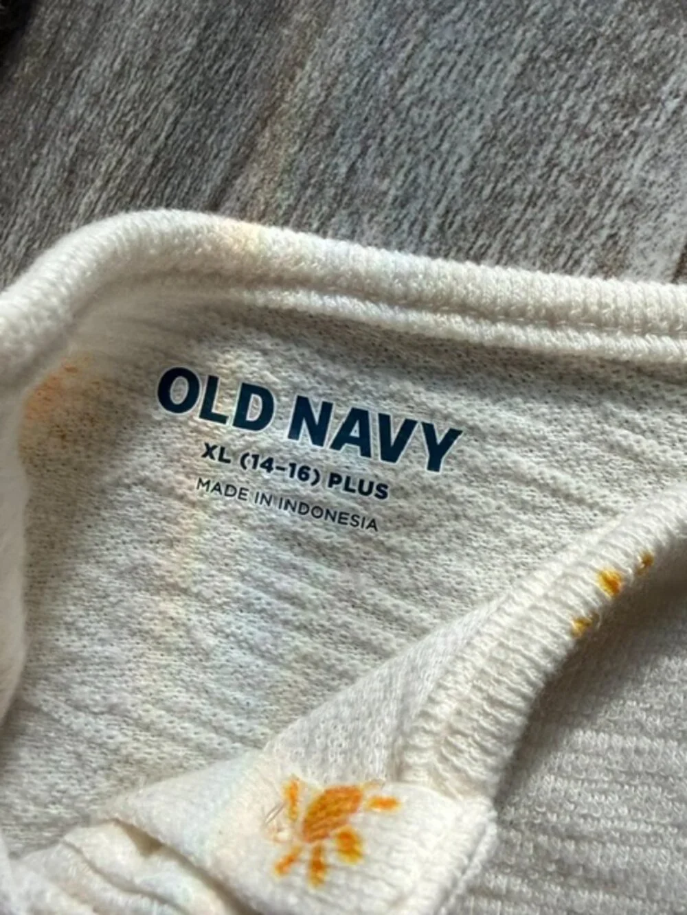 (4 for $20) OLD NAVY Girls Tie Waist Cut-Out Romper - Like New - XL (14-16) Plus